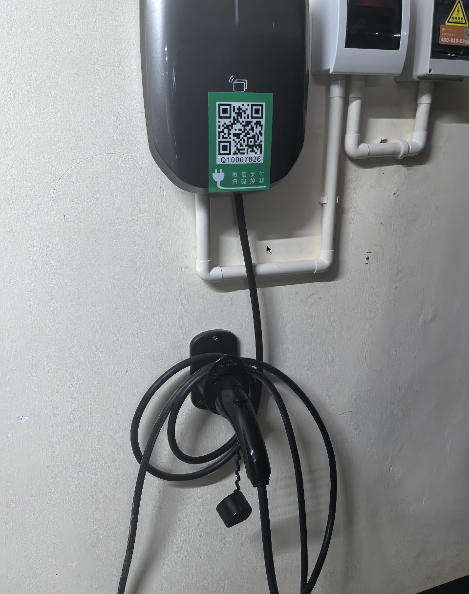 充电枪归位示意图